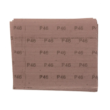 Шлифлист на тканевой основе, P 46, 230х280 мм, 10 шт, влагостойкий Сибртех - фото 2