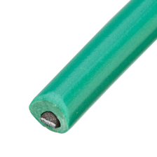 Проволока для подвязки, стальная в ПВХ (зеленый) 25 м, внутр. 1.6 мм / внеш. 3 мм Сибртех - фото 3