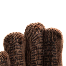 Перчатки трикотажные Сибртех двойные, полушерстяные, с ПВХ покрытием, Россия, - фото 7