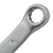 Ключ комбинированный, 6 мм, CrV, матовый хром Matrix - фото 3