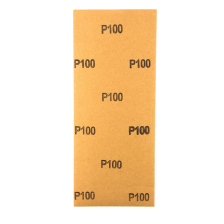 Шлифлист на бумажной основе, P 100, 115х280 мм, 5 ш, водостойкий Matrix - фото 2