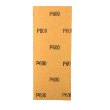 Шлифлист на бумажной основе, P 600, 115х280 мм, 5 шт, водостойкий Matrix - фото 2