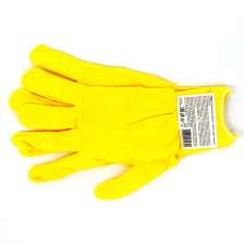 Перчатки Нейлон, 13 класс, цвет лимон, L Россия - фото 2