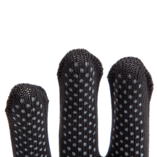 Перчатки Нейлон, ПВХ точка, 13 класс, черные, XL Россия - фото 6