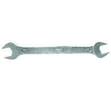 Ключ рожковый, 12 х 13 мм, оцинкованный (КЗСМИ) Россия - фото 1