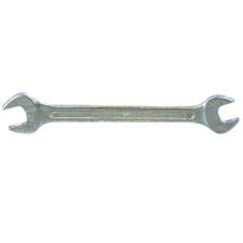Ключ рожковый, 13 х 14 мм, оцинкованный (КЗСМИ) Россия - фото 1