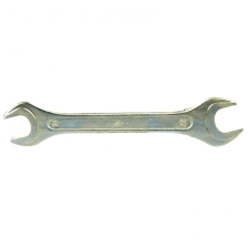 Ключ рожковый, 24 х 27 мм, оцинкованный (КЗСМИ) Россия - фото 1