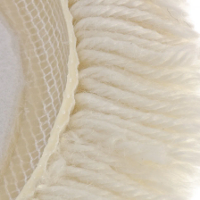 Насадка полировальная под липучку, 180 мм, плетеная шерстяная нить Matrix - фото 3