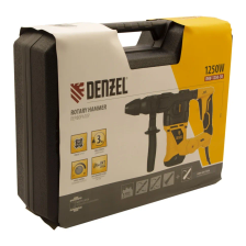 Перфоратор электрический Denzel RHV-1250-30, SDS-plus, 1250 Вт, 5 Дж, 3 плюс 1 режим - фото 8