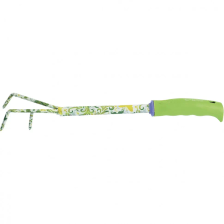 Рыхлитель 3 - зубый, 55 х 385 мм, стальной, пластиковая рукоятка, Flower Green, Palisad - фото 1