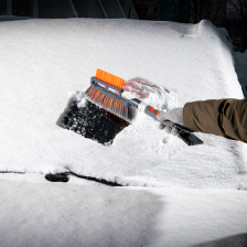 Щетка-сметка для снега со скребком  двусторонняя, 510 мм Stels - фото 7