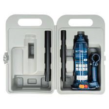 Домкрат гидравлический бутылочный, 2 т, h подъема 178-338 мм, в пластиковом кейсе Stels - фото 11