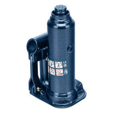 Домкрат гидравлический бутылочный, 2 т, h подъема 178-338 мм, в пластиковом кейсе Stels - фото 4