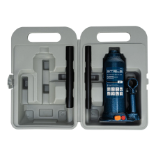 Домкрат гидравлический бутылочный, 3 т, h подъема 188-363 мм, в пластиковом кейсе Stels - фото 10