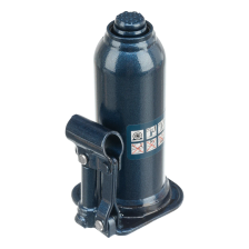 Домкрат гидравлический бутылочный, 6 т, h подъема 207-404 мм, в пластиковом кейсе Stels - фото 6