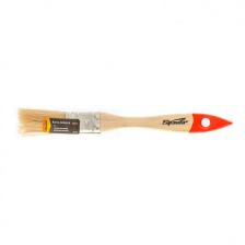 Кисть плоская Slimline 3/4 (20 мм), натуральная щетина, деревянная ручка Sparta - фото 3