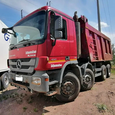 Самосвал Mercedes-Benz 4141 K б/у - фото 1