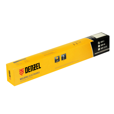 Электроды Denzel DER-3 4 мм, 5 кг, рутиловое покрытие - фото 1