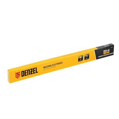 Электроды Denzel DER-46 4 мм, 1 кг, рутиловое покрытие - фото 1