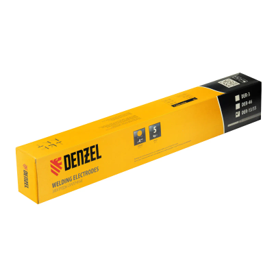Электроды Denzel DER-13/55 4 мм, 5 кг, основное покрытие - фото 1