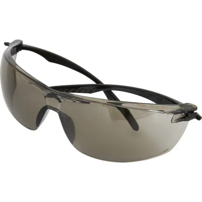 Очки защитные открытые Dexter серые с защитой от запотевания - фото 1