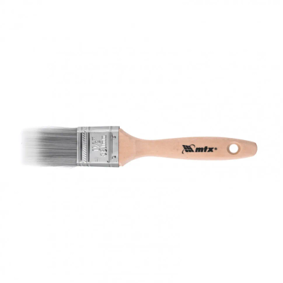 Кисть плоская MTX Platinum 1.5, искусственная щетина, деревянная ручка - фото 1