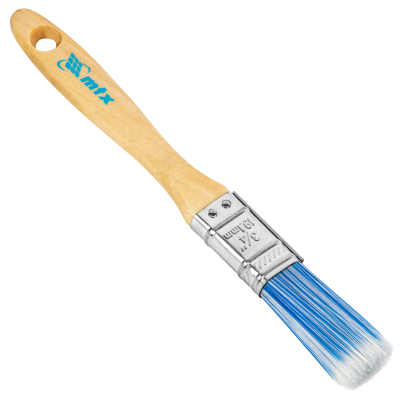 Кисть плоская MTX Евро 3/4, искусственная щетина, деревянная ручка - фото 1
