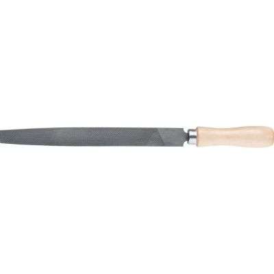 Напильник плоский, 150 мм, деревянная ручка Сибртех - фото 1
