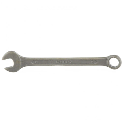 Ключ комбинированный Сибртех 11 мм, CrV, фосфатированный, ГОСТ 16983 - фото 1