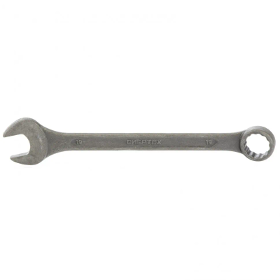 Ключ комбинированный Сибртех 19 мм, CrV, фосфатированный, ГОСТ 16983 - фото 1