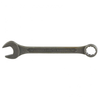 Ключ комбинированный Сибртех 30 мм, CrV, фосфатированный, ГОСТ 16983 - фото 1
