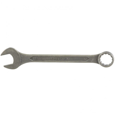 Ключ комбинированный Сибртех 32 мм, CrV, фосфатированный, ГОСТ 16983 - фото 1