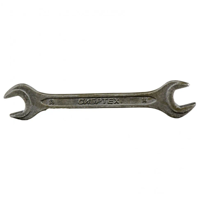 Ключ рожковый, 13х14 мм, CrV, фосфатированный, ГОСТ 2839 Сибртех - фото 1