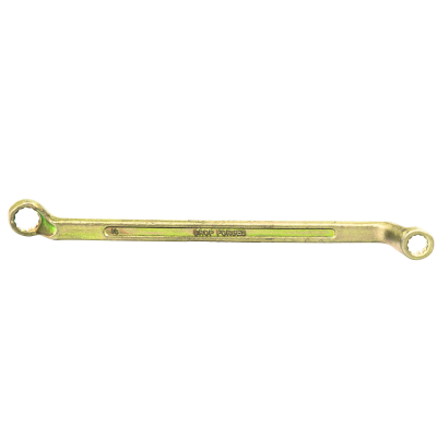 Ключ накидной, 10х11 мм, желтый цинк Сибртех - фото 1