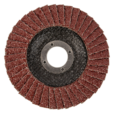 Круг лепестковый торцевой Сибртех конический, Р 24, 115х22.2 мм - фото 1