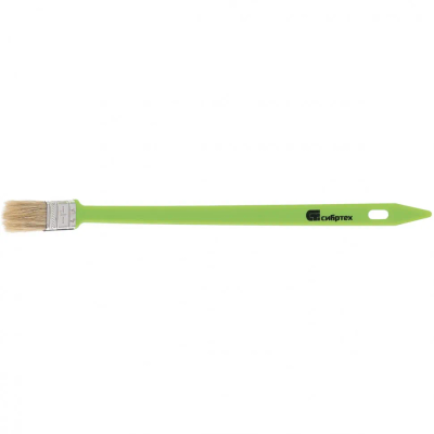 Кисть радиаторная 25 мм, натуральная щетина, пластиковая ручка Сибртех - фото 1