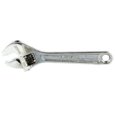 Ключ разводной, 150 мм, хромированный Sparta - фото 1
