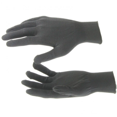 Перчатки Нейлон, 13 класс, черные, XL Россия - фото 1