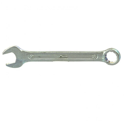 Ключ комбинированный, 19 мм, оцинкованный (КЗСМИ) Россия - фото 1