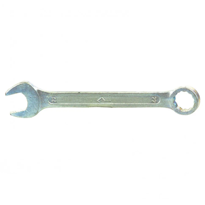 Ключ комбинированный, 22 мм, оцинкованный (КЗСМИ) Россия - фото 1