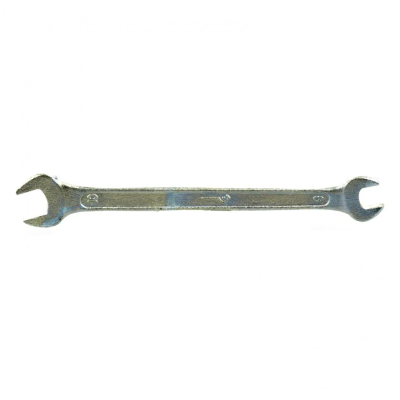 Ключ рожковый, 8 х 10 мм, оцинкованный (КЗСМИ) Россия - фото 1