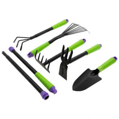 Набор садового инструмента, пластиковые рукоятки, 7 предметов, Connect, Palisad - фото 1