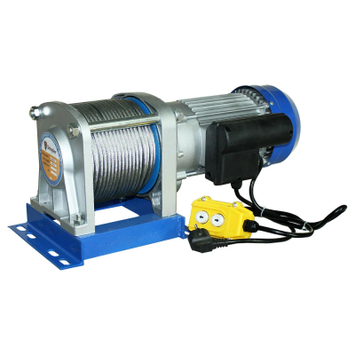 Лебедка электрическая тяговая стационарная Shtapler KCD 1000/500кг 35/70м 220В - фото 1