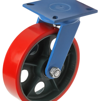 Колесо сверхбольшегрузное полиуретановое поворотное SHpo85 (250 мм