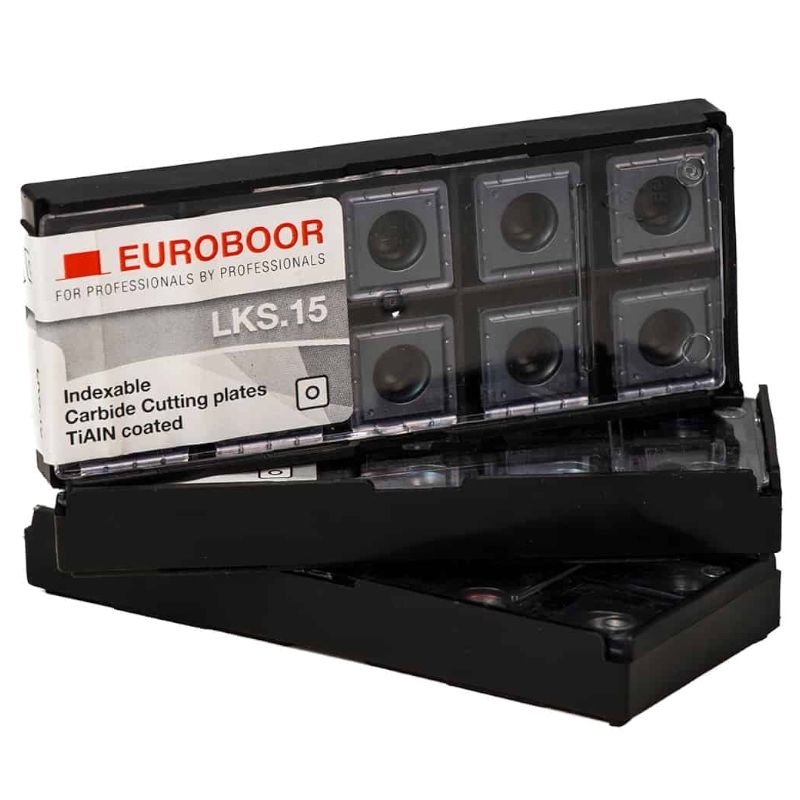 Режущие твердосплавные пластины для фаскоснимателя Euroboor В60 (10 шт)