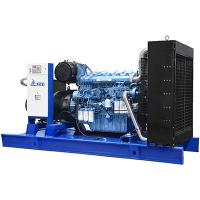 Дизельный генератор ТСС АД-520С-Т400-1РМ9 (1 ст. автоматизации, кожух погодозащитный) 50 Гц