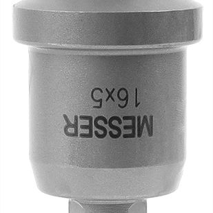 Твердосплавная коронка MESSER 16x5 мм (с центр. сверлом и пружиной) - фото 1