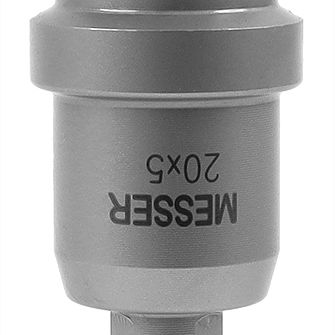 Твердосплавная коронка MESSER 20x5 мм (с центр. сверлом и пружиной) - фото 1