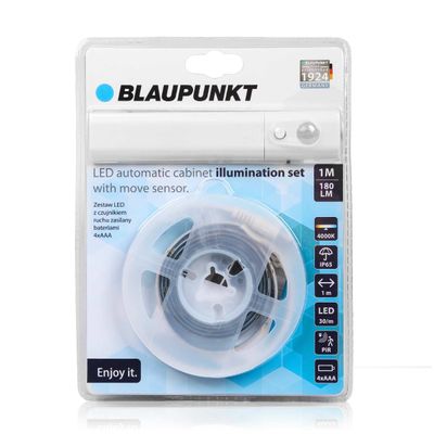 Светодиодная лента Blaupunkt с датчиком движения с питанием от 4 батареек типа AAA Cabinet Light Set - фото 1