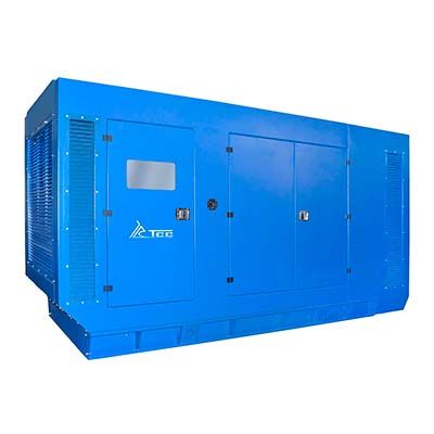 Дизельный генератор ТСС АД-300С-Т400-1РМ17 (1 ст. автоматизации, кожух шумозащитный) 550 л